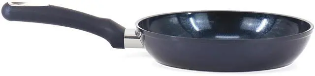Alt view image 2 of 6 - Oster Hawke 9.5 Inch Ceramic Nonstick Aluminum Frying Pan in Dark Blue