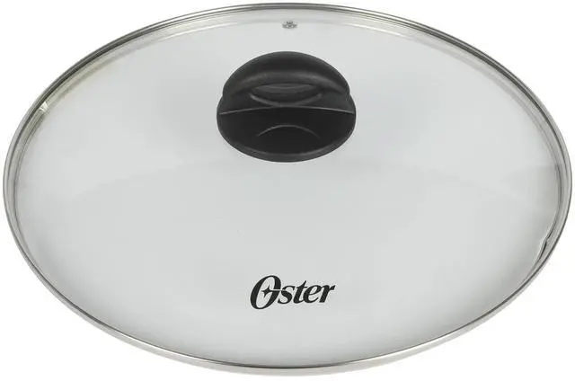 Alt view image 3 of 6 - Oster Clairborne 6.9 Quart Nonstick Aluminum Caldero with Lid in Linen