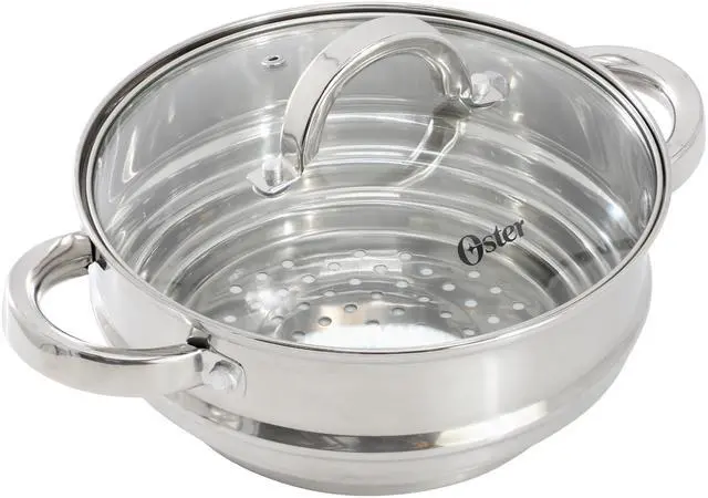 Main image of Oster Sangerfield 8 Inch Universal Stainless Steel Steamer with Lid