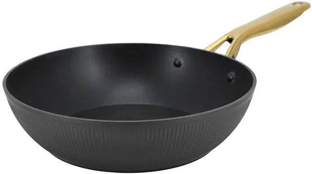 Main image of Oster Abbottsford 11 Inch Nonstick Round Aluminum Wok in Black