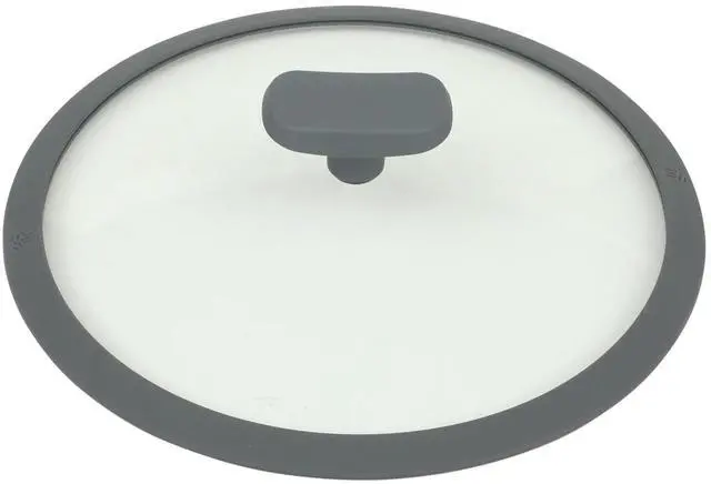 Alt view image 3 of 7 - Oster Rooney 4.1 Quart Ceramic Nonstick Cast Aluminum Saute Pan with Lid in Grey