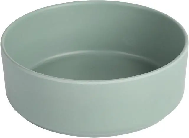 Alt view image 3 of 7 - Gibson Home Canyon Crest 12 Piece Stackable Melamine Dinnerware Set in Sage