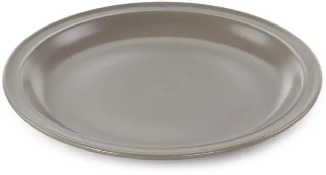 Alt view image 3 of 7 - Gibson Home Siam 12 Piece Round Stoneware Dinnerware Set in Warm Grey