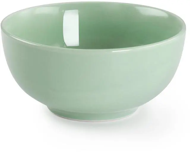 Alt view image 5 of 8 - Elama Luna 18 Piece Porcelain Dinnerware Set in Mint