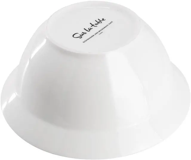 Alt view image 5 of 7 - Gibson Ultra White Shadow 12 Piece Opal Glass Dinnerware Set in White