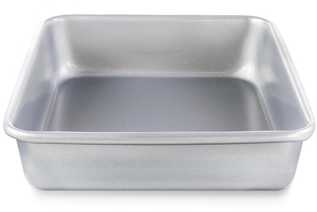 Alt view image 2 of 5 - Martha Stewart Everyday Bakeaway 9 Inch Square Carbon Steel Baking Pan in Silver