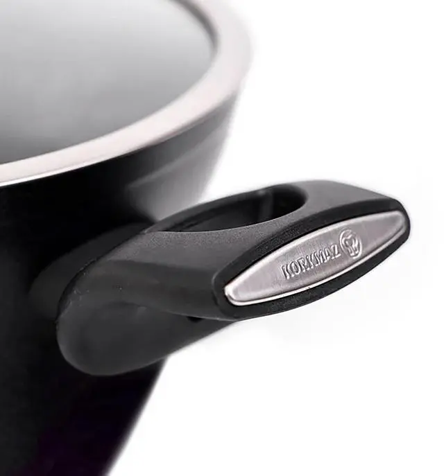 Alt view image 4 of 5 - Korkmaz Nora 2 Piece 3 Liter Alumium Nonstick Casserole Dish with Lid