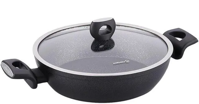 Main image of Korkmaz Nora 2 Piece 3 Liter Alumium Nonstick Low Casserole Dish with Lid