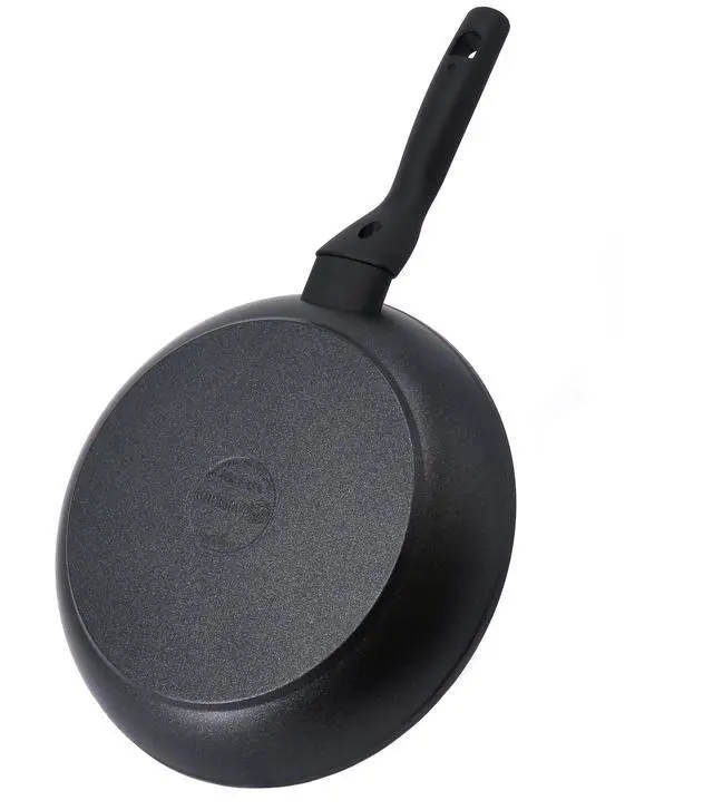 Alt view image 3 of 5 - Korkmaz Nora Granit 2 Liter Aluminum Nonstick Frypan in Black