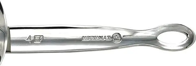 Alt view image 4 of 5 - Korkmaz Classic 6 Ounce Stainless Steel Turkish Coffee Pot in Silver