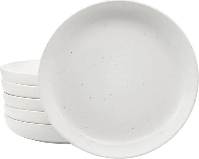 Main image of Studio 3B Mio 6 Piece 9.5 Inch Round Stoneware Bowl Set in Sea Salt