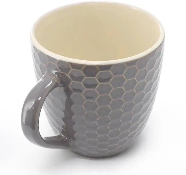 Alt view image 4 of 7 - Elama Honeysuckle 6-Piece 15 oz. Mug Set, Assorted Colors