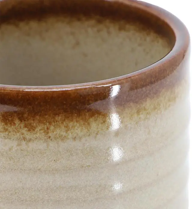 Alt view image 3 of 5 - Gibson Home Terra Bella 4 Piece 18.5 Ounce Terracotta Mug Set in Smoke