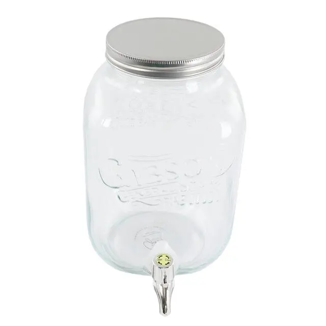 Main image of Gibson Home General Store 1.1 Gallon Glass Jar Beverage Dispenser