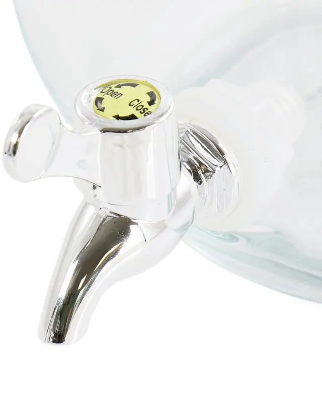 Alt view image 4 of 5 - Gibson Home General Store 1.1 Gallon Glass Jar Beverage Dispenser