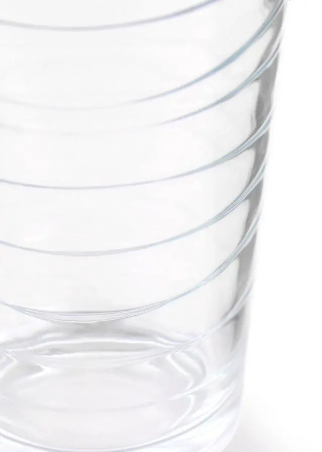 Alt view image 4 of 5 - Gibson Home 4 Piece 13.5 Ounce Swirl Glass Tumbler Set