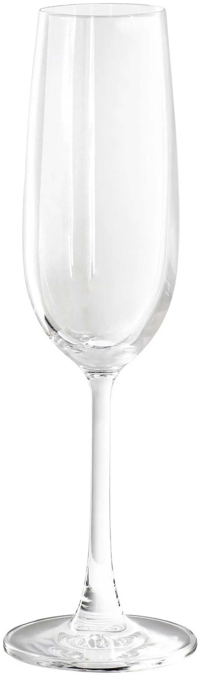 Alt view image 2 of 5 - Martha Stewart 4 Piece 7.3 Ounce Flute Glass Set in Clear