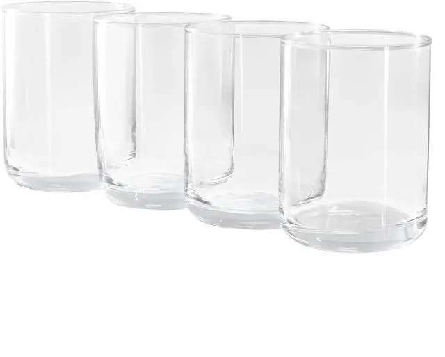 Main image of Gibson Home Emory 4 Piece 15 Ounce Double Old Fashioned Clear Glass Set