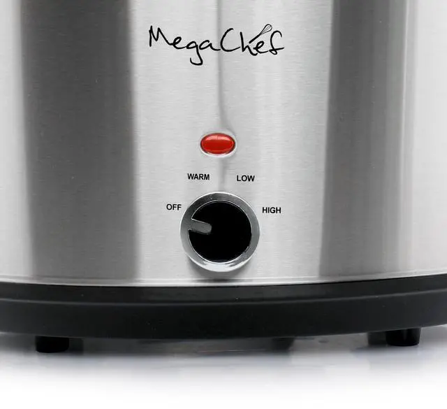 Alt view image 5 of 6 - MegaChef 8 Quart Slow Cooker with Bouns Mini 0.6 Quart Warmer