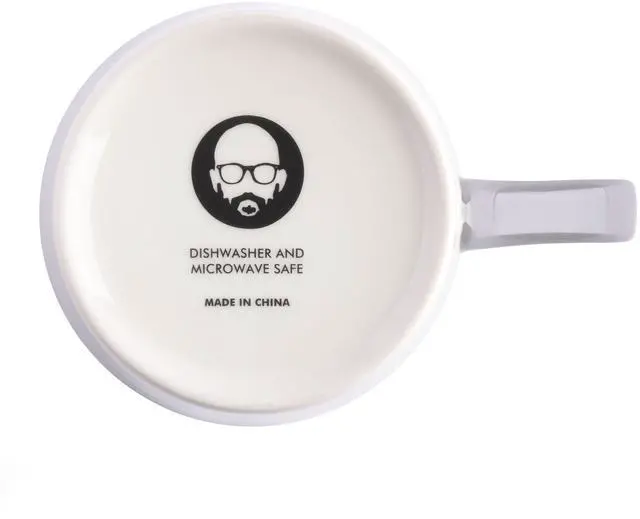 Alt view image 2 of 5 - Babish 17 Ounce Fine Ceramic Born & Bread Mug in White