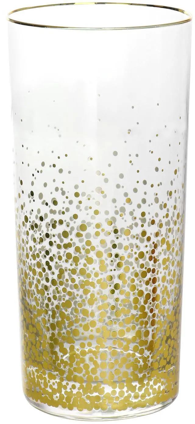 Alt view image 3 of 7 - Laurie Gates California Designs Audrey Hill 6 Piece 16oz Glass Tumbler Set in Assorted Colors