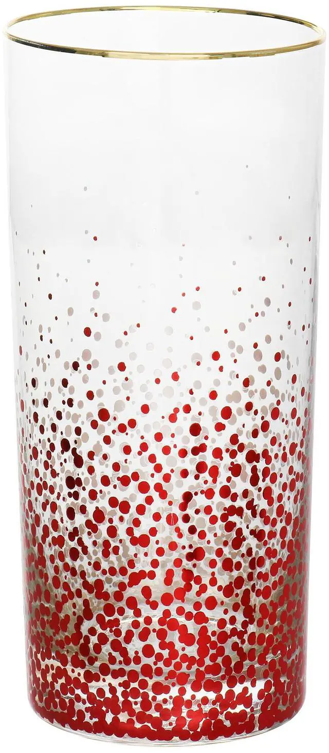 Alt view image 4 of 7 - Laurie Gates California Designs Audrey Hill 6 Piece 16oz Glass Tumbler Set in Assorted Colors