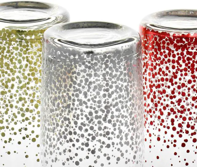 Alt view image 6 of 7 - Laurie Gates California Designs Audrey Hill 6 Piece 16oz Glass Tumbler Set in Assorted Colors