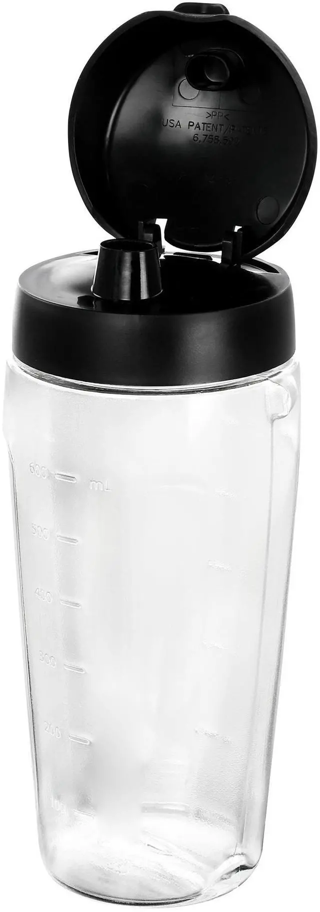 Alt view image 7 of 7 - Oster Easy to Clean 700 Watt Blender with 20 Ounce Blend-N-Go Cup in Grey