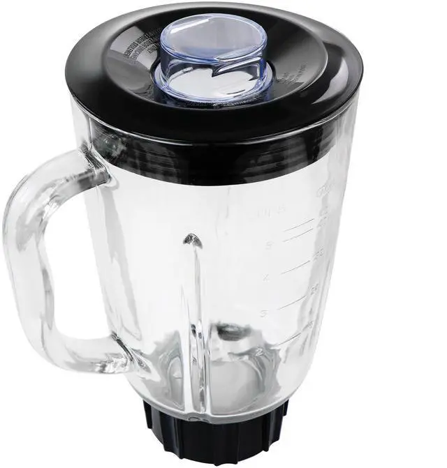 Alt view image 5 of 7 - Better Chef 10 Speed 350 Watt Glass Jar Blender in Black