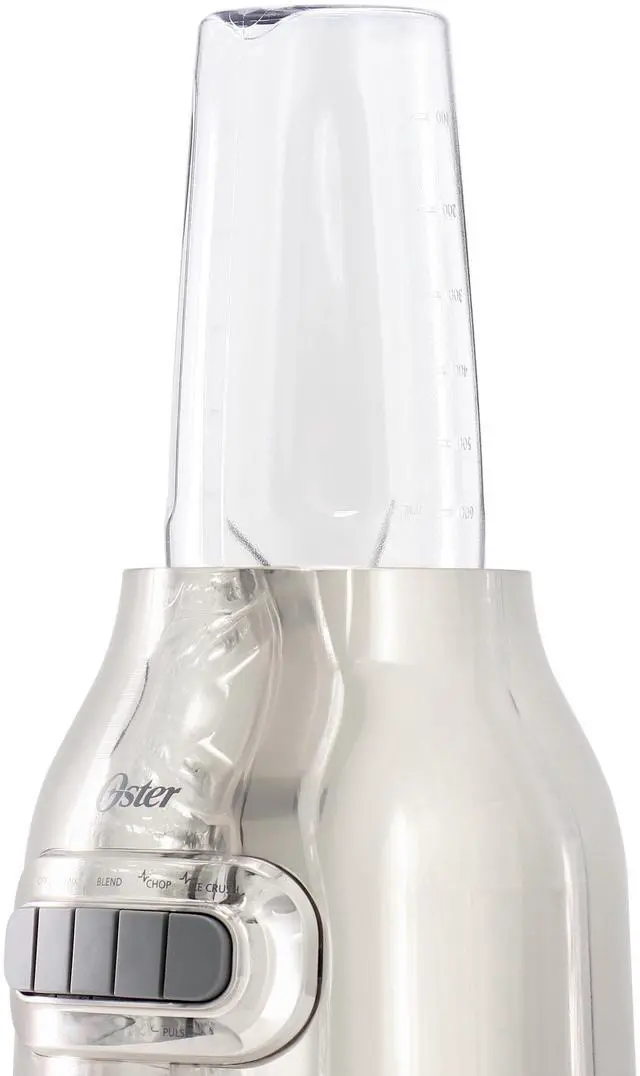 Alt view image 3 of 6 - Oster 3-in-1 Kitchen System 700 Watt Blender with Blend-N-Go Cup in Chrome