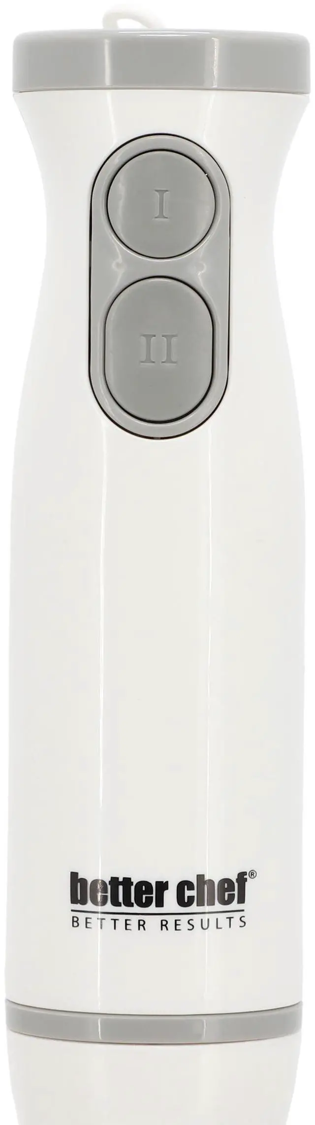 Alt view image 2 of 5 - Better Chef 2-Speed 150-Watt Immersion Hand Blender in White