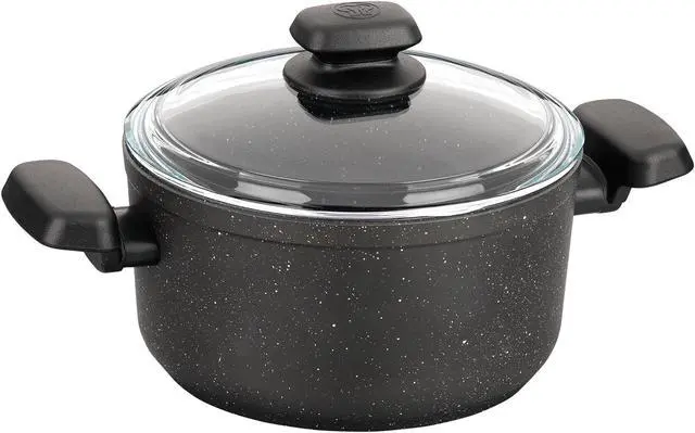 Main image of Korkmaz Ornella 2 Piece 5 Liter Aluminum Nonstick Casserole Dish with Lid