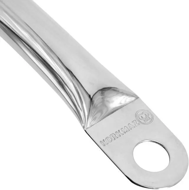 Alt view image 4 of 7 - Korkmaz Gastro 8 Inch Professional Series Tava and Frypan in Brushed Silver