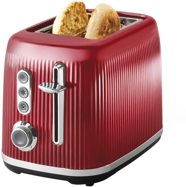 Alt view image 2 of 7 - Oster 2161512 Design Series 2 Slice Toaster - Red