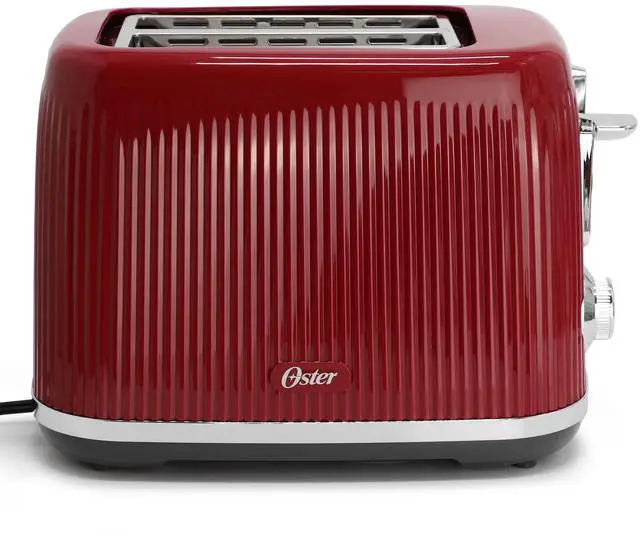 Alt view image 5 of 7 - Oster 2161512 Design Series 2 Slice Toaster - Red