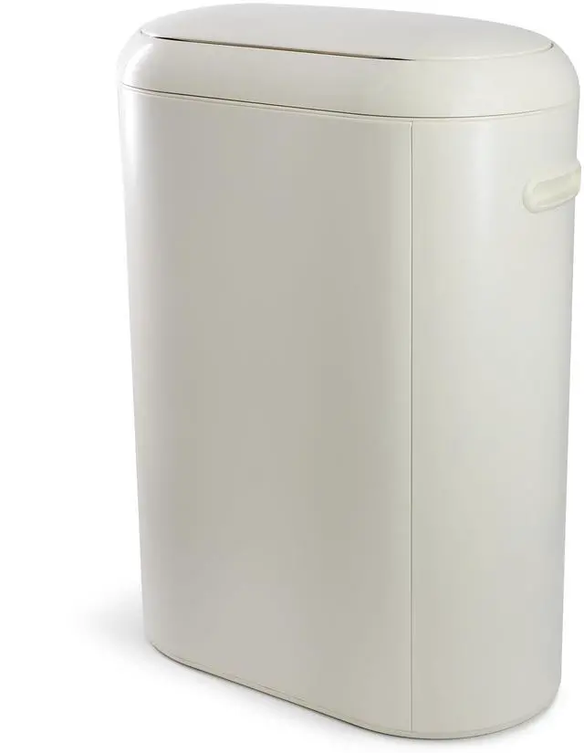 Alt view image 4 of 7 - Elama 13 Gallon Automatic Sensor Hands Free Round Top Trash Can in Black