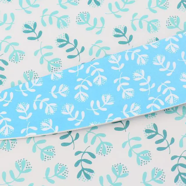 Alt view image 4 of 5 - Gibson Home Village Vines 3 Piece Cutting Board and Knife Set in Red and Blue