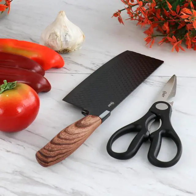 Alt view image 6 of 6 - Oster Gunderson 2 Piece Black Stainless Steel Cutlery Set