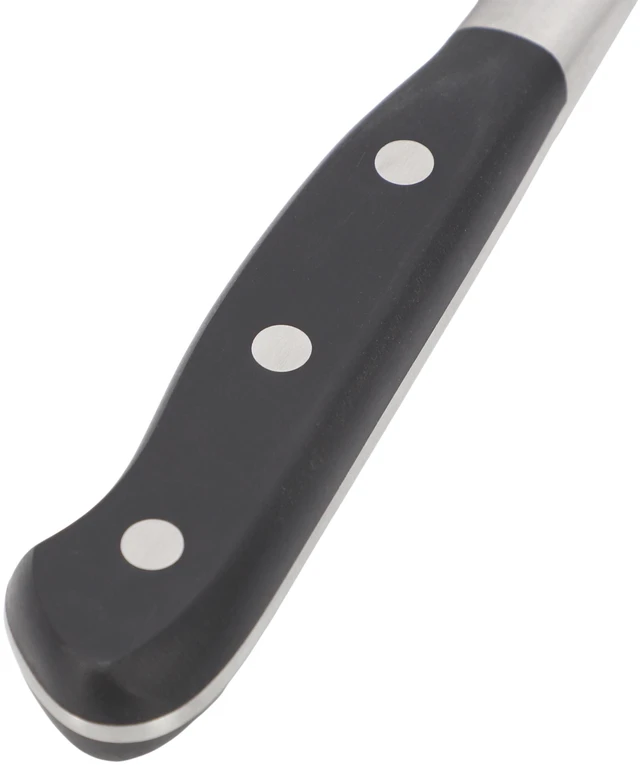 Alt view image 4 of 5 - Martha Stewart Carverton 10 inch Stainless Steel Slicer Knife in Black