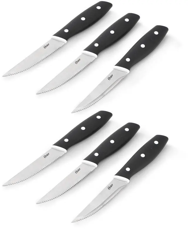 Alt view image 4 of 6 - Oster Collister 15 Piece Stainless Steel Cutlery Set in Black