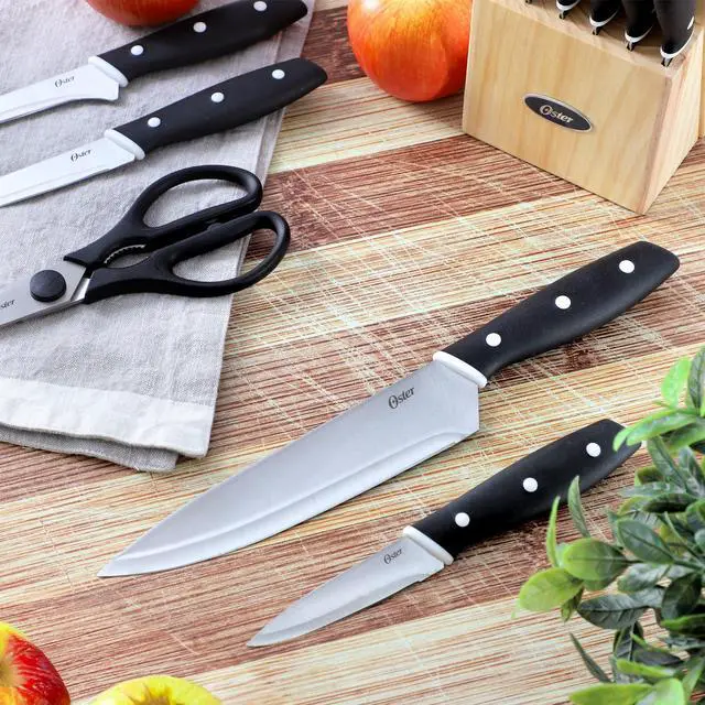 Alt view image 5 of 6 - Oster Collister 15 Piece Stainless Steel Cutlery Set in Black