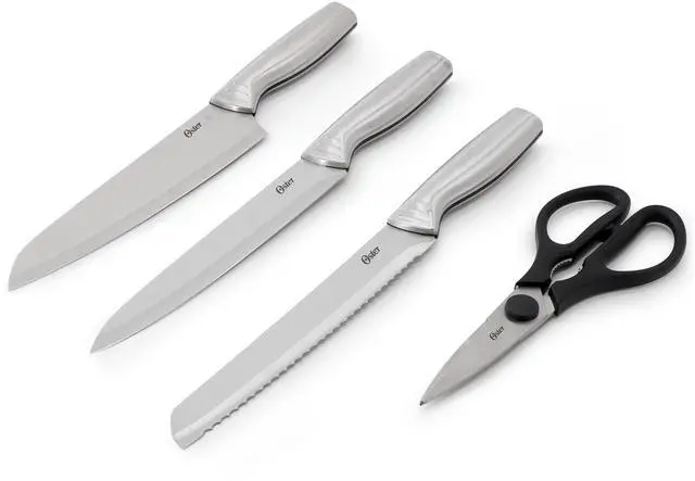 Alt view image 2 of 6 - Oster Eckert 15 Piece Stainless Steel Cutlery Set in Silver