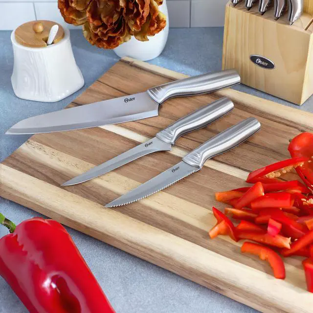 Alt view image 5 of 6 - Oster Eckert 15 Piece Stainless Steel Cutlery Set in Silver