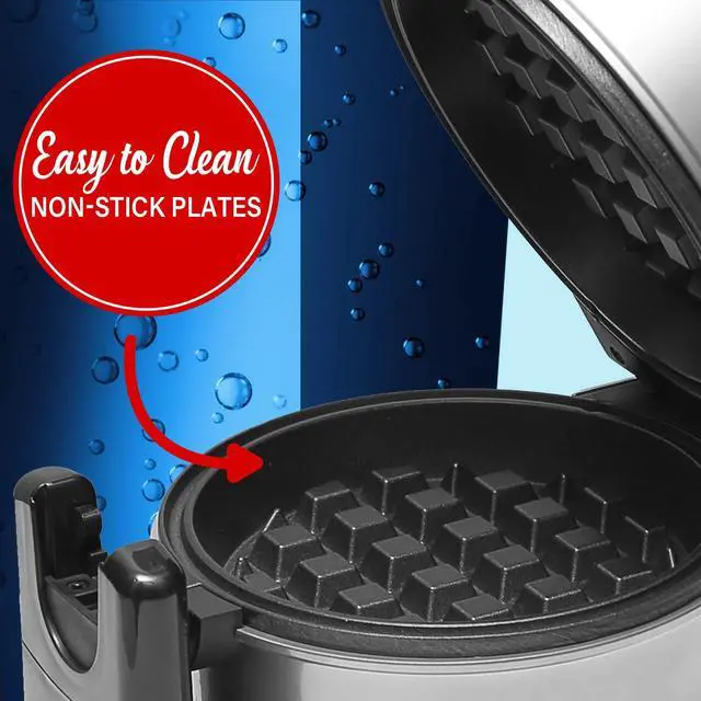Alt view image 3 of 4 - Brentwood 5-Inch Non-Stick Flip Belgian Waffle Maker