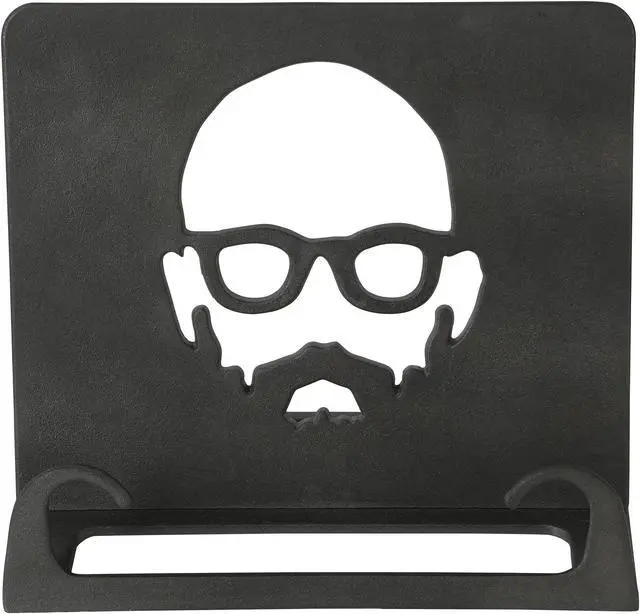 Alt view image 2 of 6 - Babish 9.75 Inch Cast Iron Cookbook Holder in Black