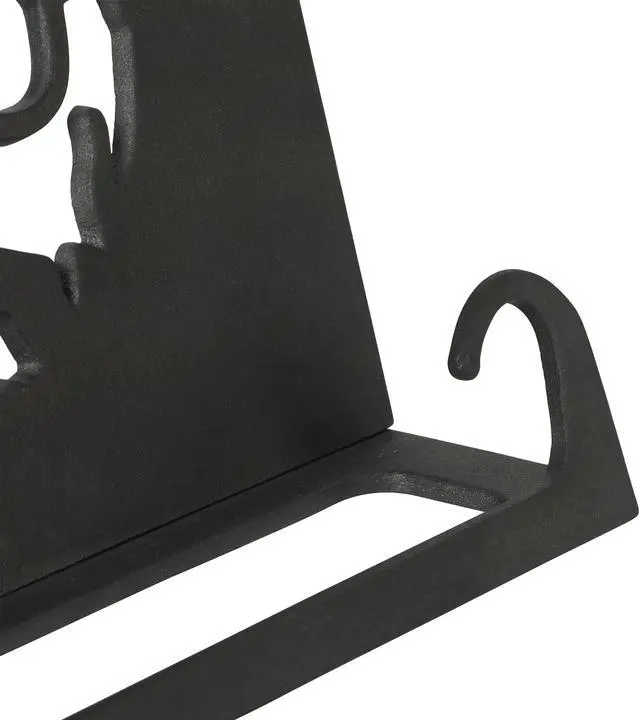 Alt view image 4 of 6 - Babish 9.75 Inch Cast Iron Cookbook Holder in Black