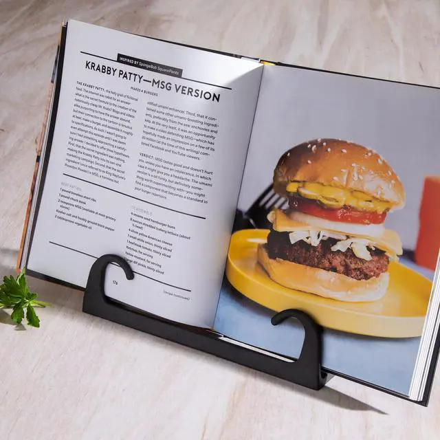 Alt view image 6 of 6 - Babish 9.75 Inch Cast Iron Cookbook Holder in Black