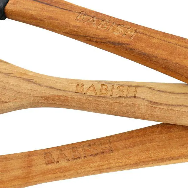 Alt view image 2 of 5 - Babish 5 Piece Wood and Silicone Essential Kitchen Tool Set in Brown