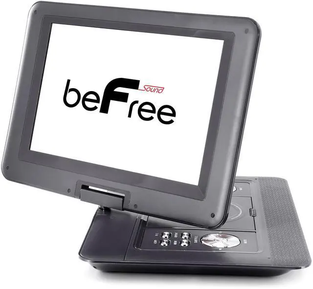 Alt view image 4 of 7 - Trexonic 13.3 Inch Portable TV+DVD Player with Color TFT LED Screen and USB/HD/AV Inputs