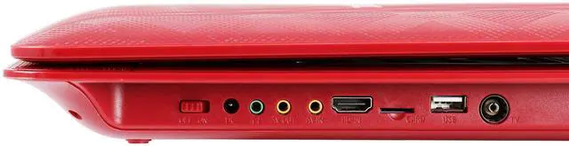 Alt view image 6 of 7 - Trexonic 15 Inch Portable DVD Player with Swivel TFT-LCD Screen and USB,SD,AV,HDMI Inputs